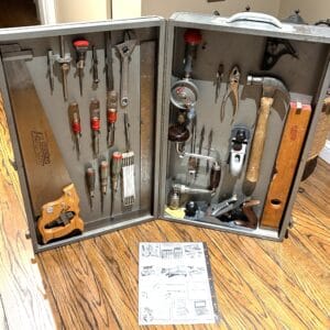 Stanley "Better Home" Tool Cabinet No 895 w Tools